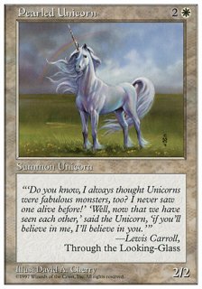 真珠色の一角獣/Pearled Unicorn