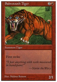 /Sabretooth Tiger