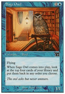 物知りフクロウ/Sage Owl