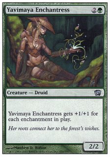 ޥνѻ/Yavimaya Enchantress