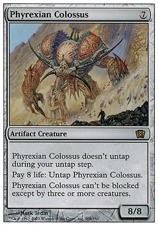 ファイレクシアの巨像/Phyrexian Colossus - マジック：ザ