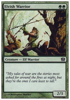 դ/Elvish Warrior