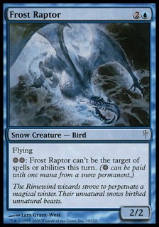 霜の猛禽/Frost Raptor