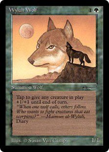 ワイルーリーの狼/Wyluli Wolf