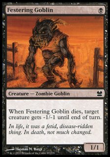 ただれたゴブリン/Festering Goblin