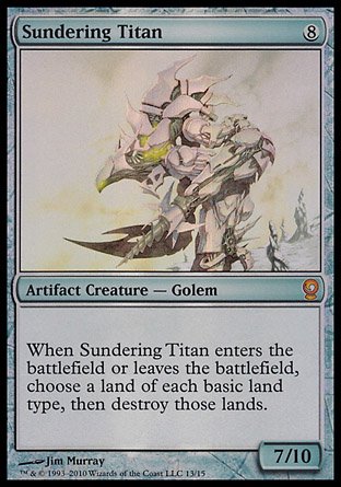 隔離するタイタン/Sundering Titan - マジック：ザ・ギャザリング（MTG