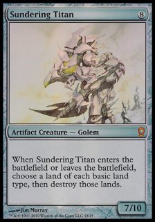 隔離するタイタン/Sundering Titan