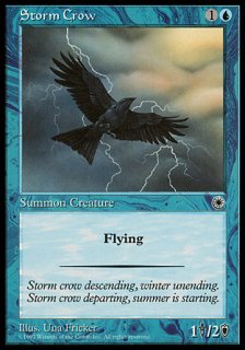嵐雲のカラス/Storm Crow