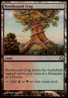 根縛りの岩山/Rootbound Crag