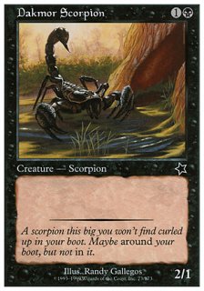 ダクムーアの蠍/Dakmor Scorpion