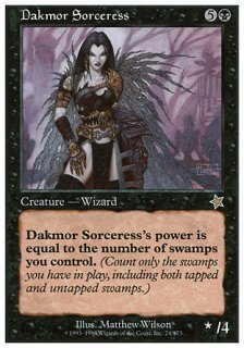 ダクムーアの女魔術師/Dakmor Sorceress