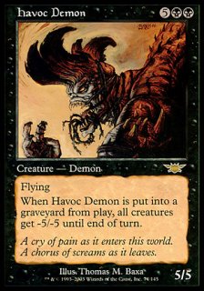 大荒れの悪魔/Havoc Demon