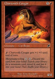 黒焦げ牙のクーガー/Chartooth Cougar