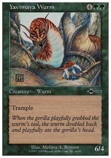 ޥΥ/Yavimaya Wurm