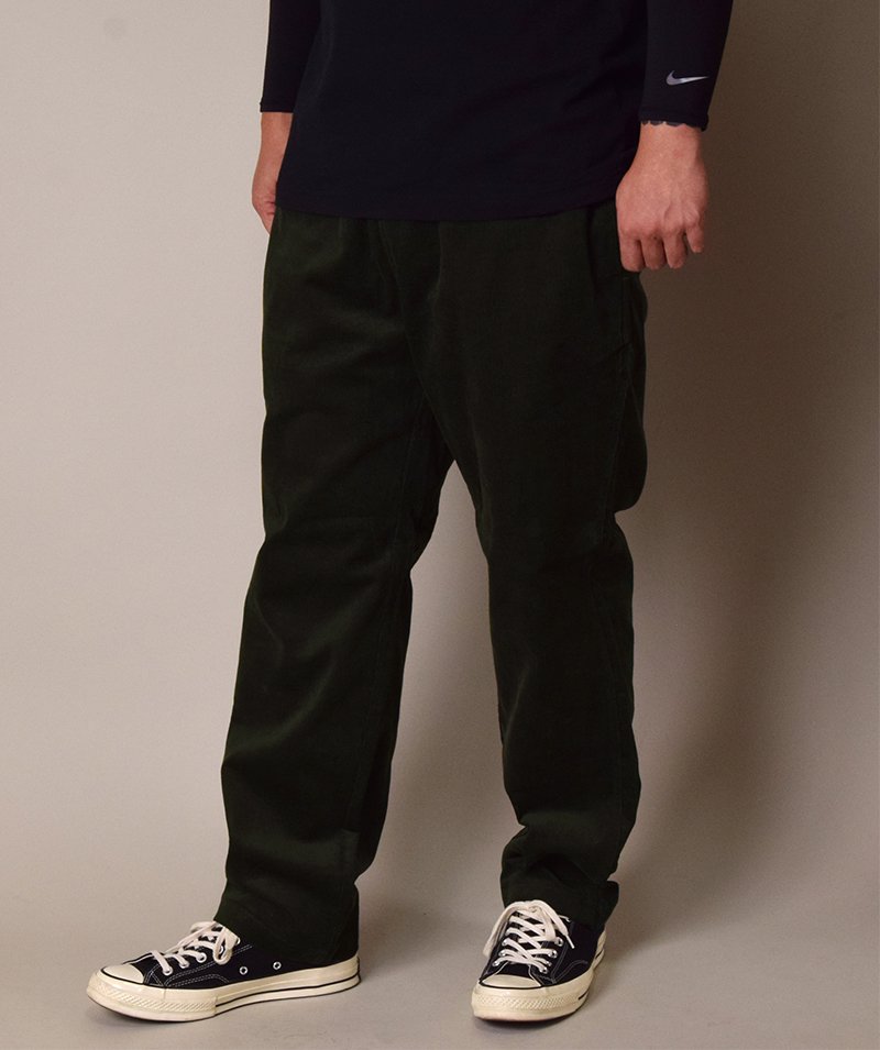 Back Channel-CORDUROY WIDE EASY PANTS - STRANGLE