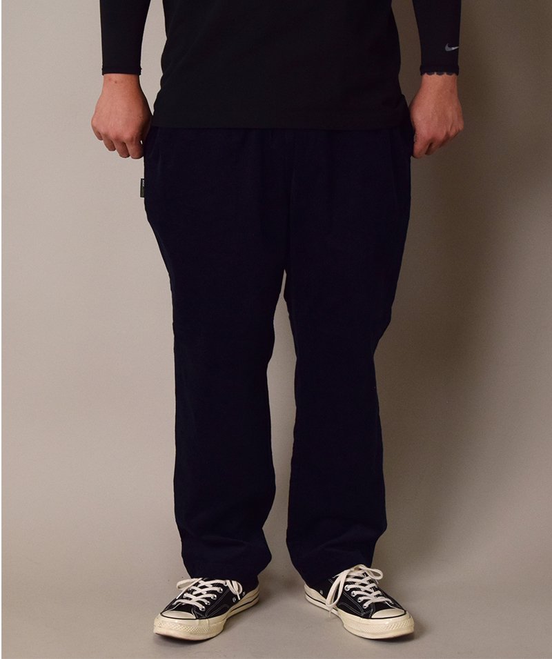 Back Channel-CORDUROY WIDE EASY PANTS - STRANGLE