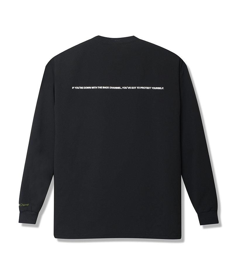 Back Channel-STRETCH LIGHT LONG SLEEVE T - STRANGLE