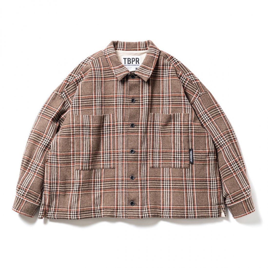 TIGHT BOOTH- PLAID FLANNEL JKT - STRANGLE