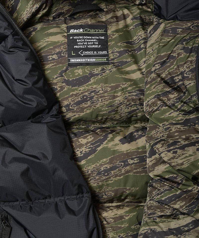 Back Channel- Back Channel x NANGA HOODED DOWN JACKET - STRANGLE