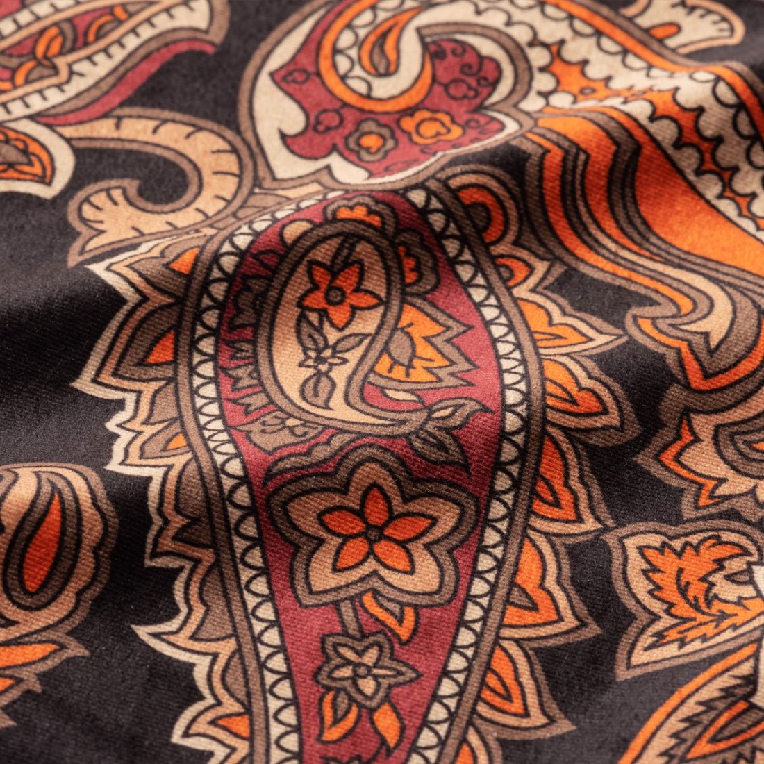 TIGHT BOOTH- PAISLEY VELOR LONG SLEEVE - STRANGLE