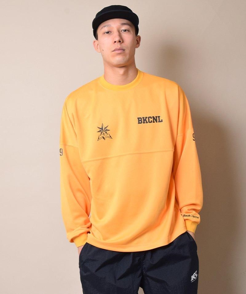Back Channel- WIDE MESH LONG SLEEVE T - STRANGLE