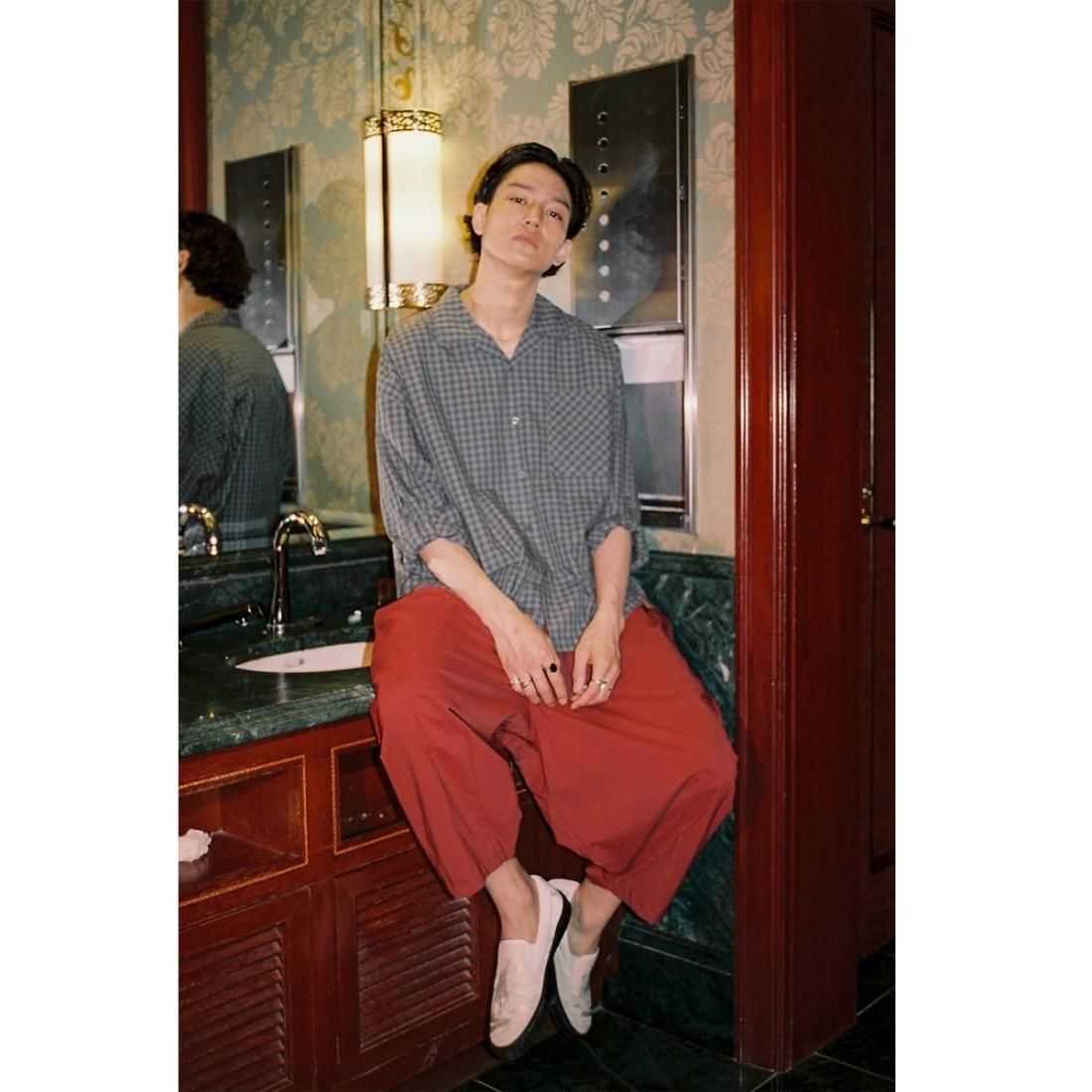 tightbooth PLAID ROLL-UP SHIRT新品 Tight Booth - PLAID ROLL-UP SHIRT - STRANGLE