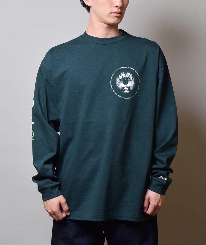 BACK CHANNEL LION LS TEE バックチャンネル Back Channel BC LION Tシャツ BACK CHANNEL LION LS TEE バック