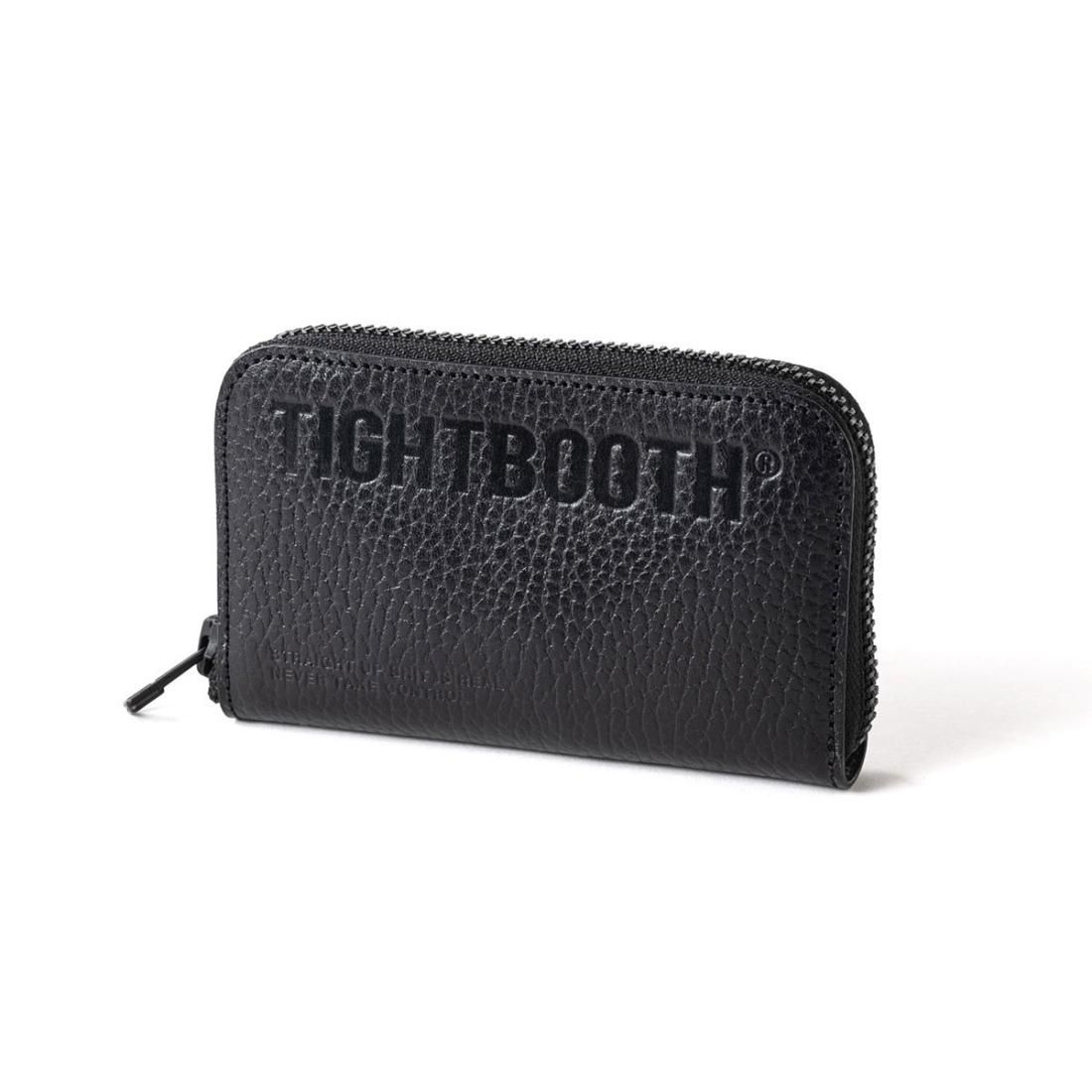 TIGHTBOOTH LEATHER ZIP AROUND WALLET 財布 LEATHER ZIP WALLET - TIGHTBOOTH® タイトブース オフィシャル