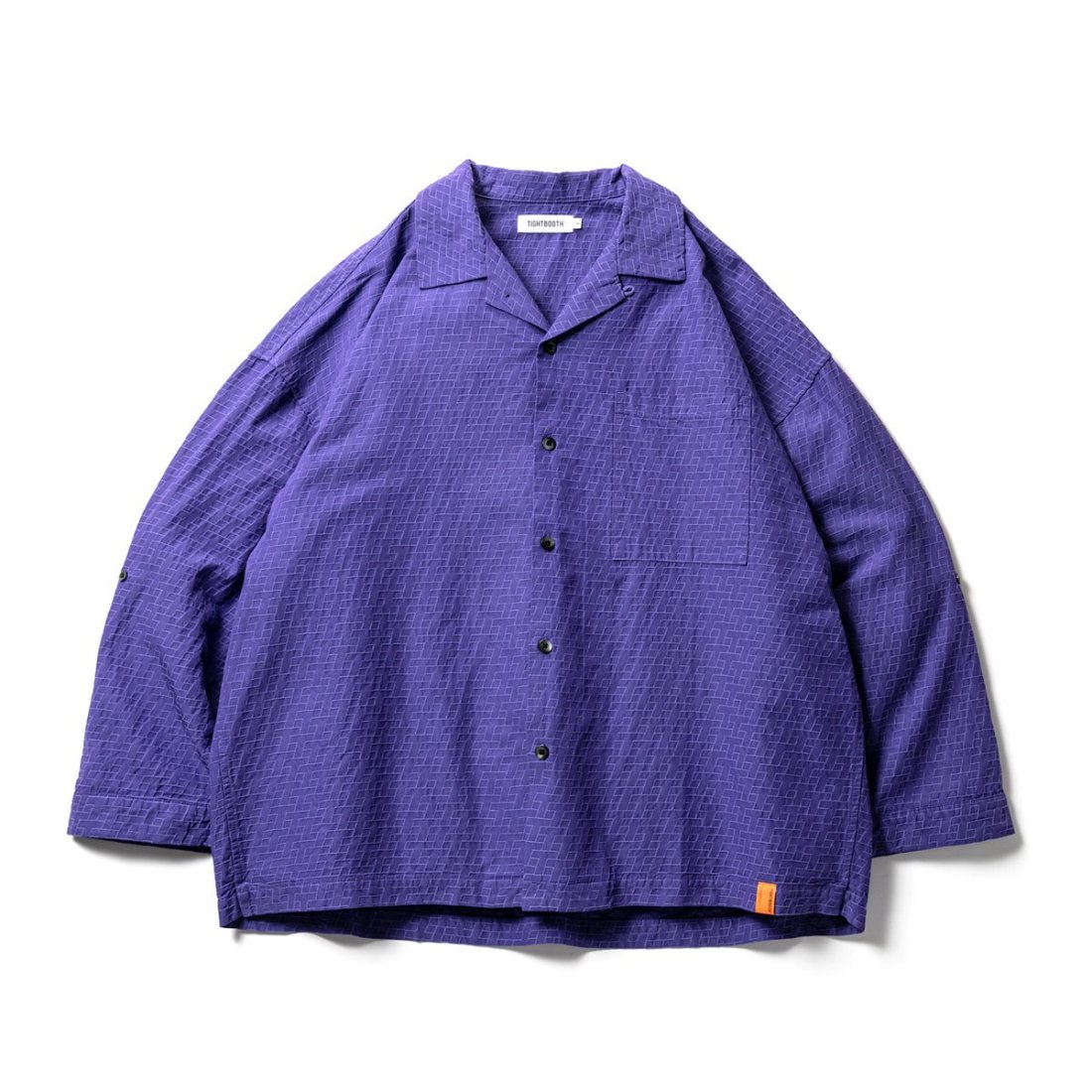 TIGHT BOOTH - T JACQUARD ROLL UP SHIRT - STRANGLE