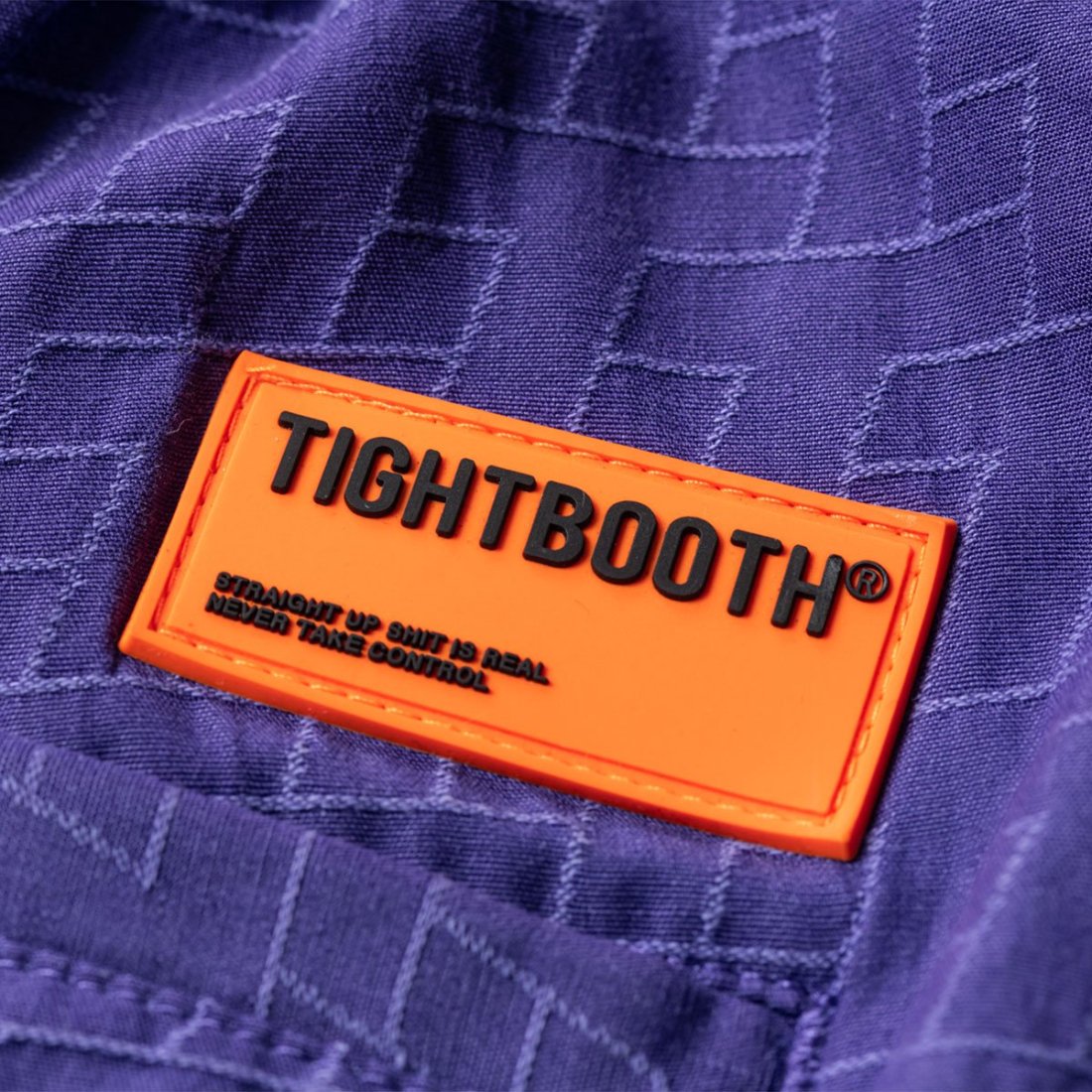 定期入れの TIGHTBOOTH T JACQUARD ROLL UP SHIRT パープル - メンズ