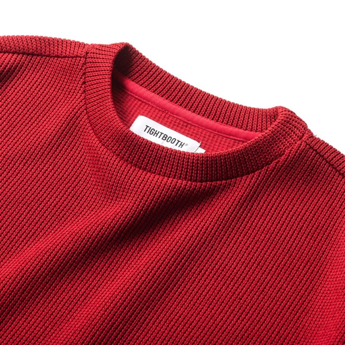 TIGHT BOOTH - WAFFLE CREW KNIT 2022 F/W - STRANGLE