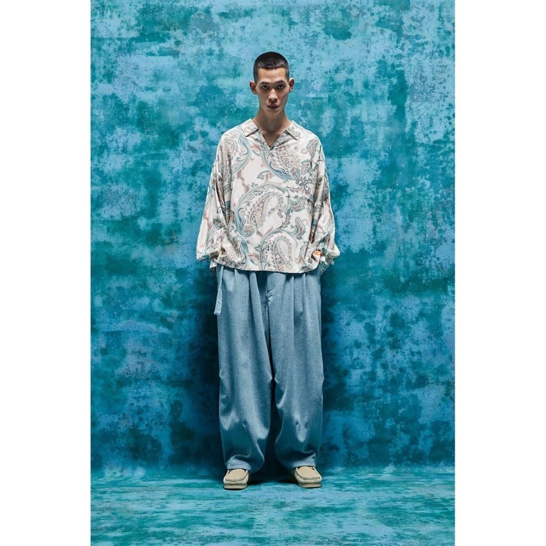 tightbooth PAISLEY L/S OPEN SHIRT 新品L