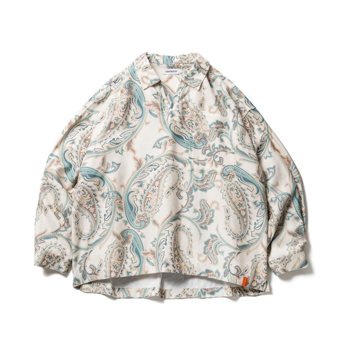 TIGHT BOOTH- PAISLEY L/S OPEN SHIRT 2022 S/S - STRANGLE