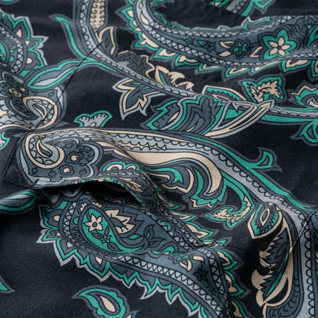 tightbooth PAISLEY L/S OPEN SHIRT 新品L TIGHTBOOTH - PAISLEY L/S OPEN SHIRT - SHRED