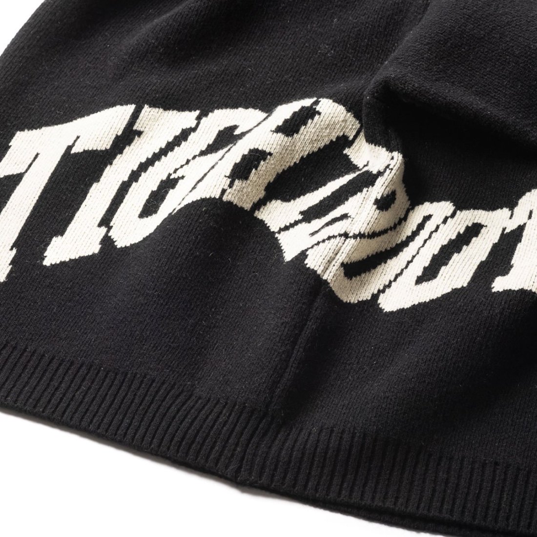 TIGHT BOOTH- ACID LOGO KNIT SWEATER - STRANGLE