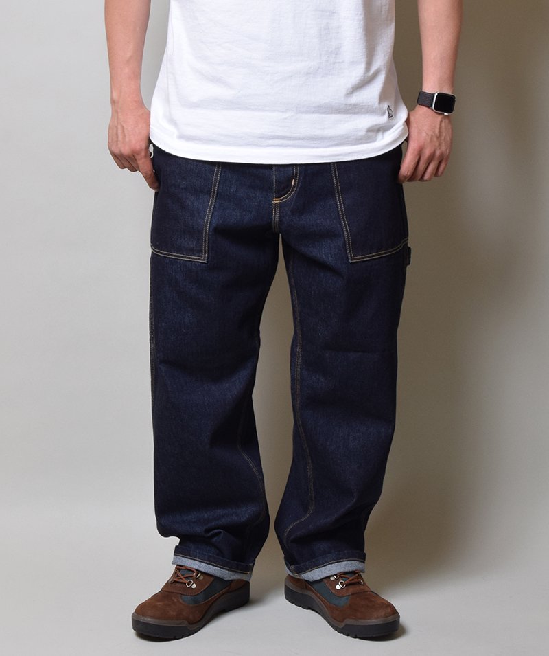 Back Channel- DENIM PAINTER PANTS 2022 F/W - STRANGLE