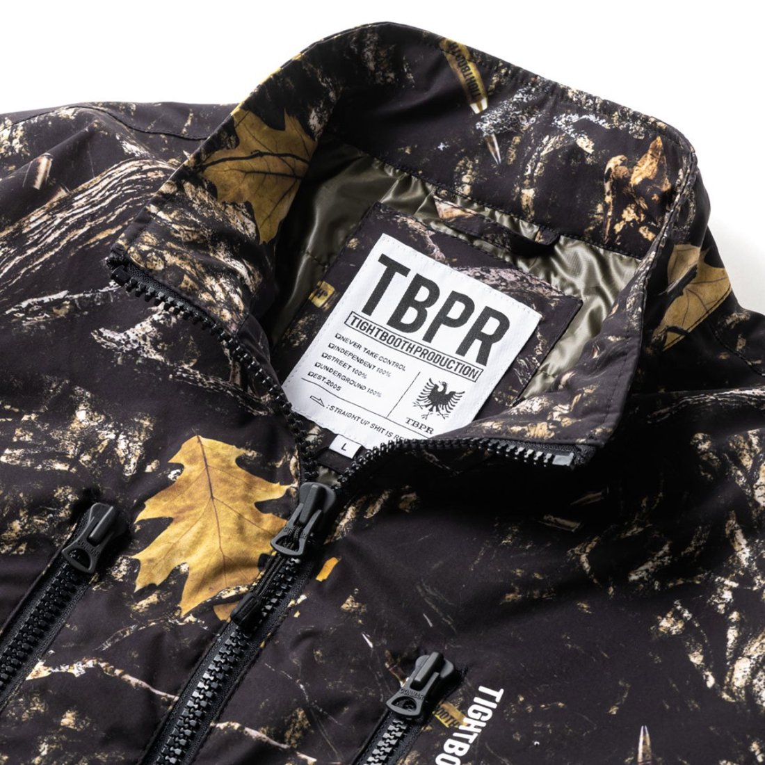 TIGHT BOOTH- BULLET CAMO PUFF JKT - STRANGLE