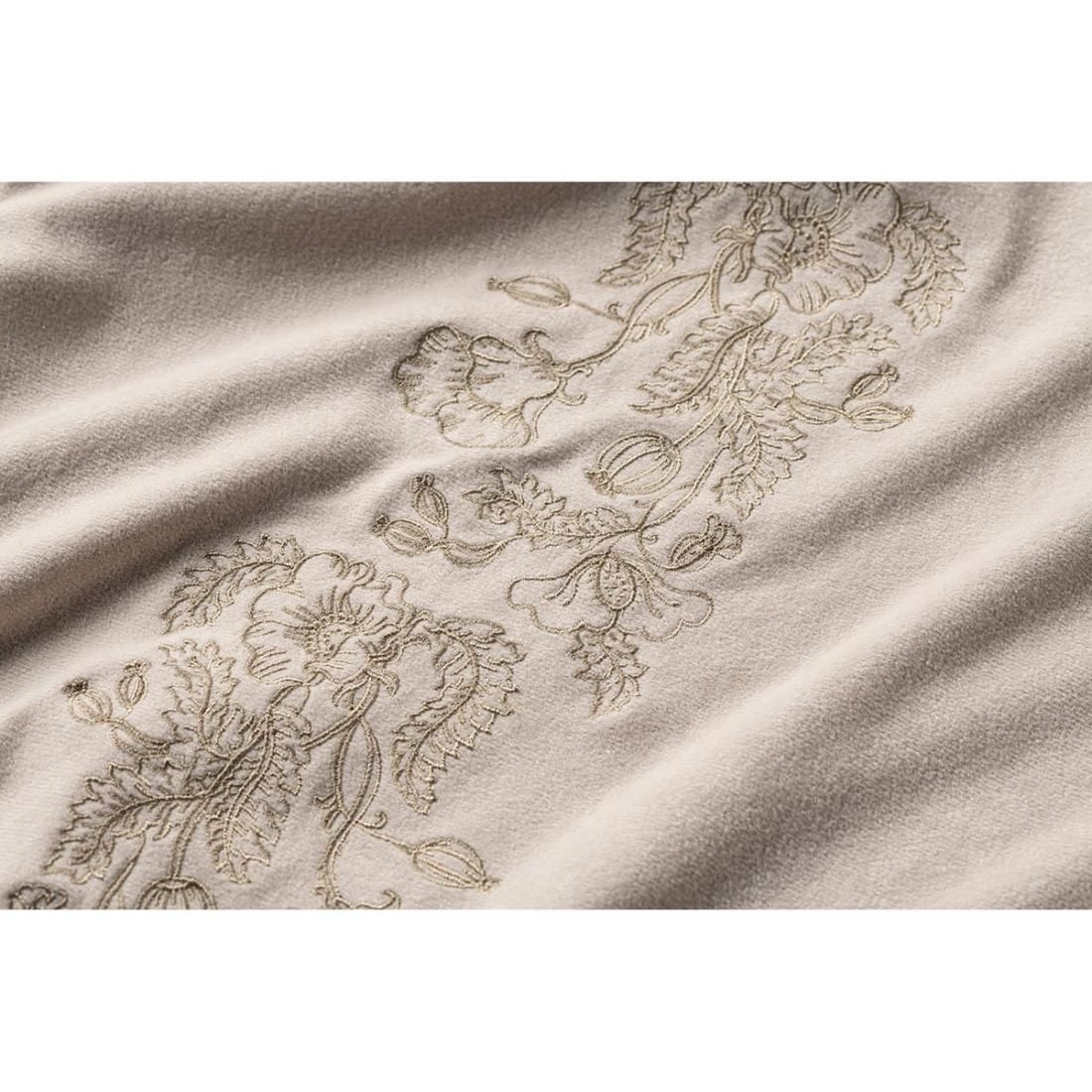 TIGHT BOOTH- POPPY SUEDE L/S TOP - STRANGLE