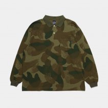 <img class='new_mark_img1' src='https://img.shop-pro.jp/img/new/icons2.gif' style='border:none;display:inline;margin:0px;padding:0px;width:auto;' />-APPLEBUM- Camo L/S Polo Shirt