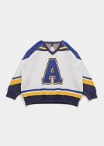 <img class='new_mark_img1' src='https://img.shop-pro.jp/img/new/icons2.gif' style='border:none;display:inline;margin:0px;padding:0px;width:auto;' />-APPLEBUM-  Hockey Jerseys Knit Sweater