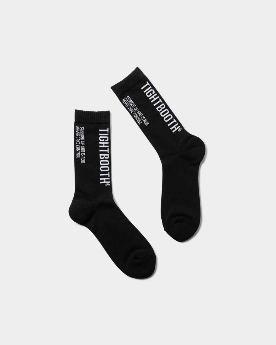 TIGHTBOOTH- LABEL LOGO SOCKS 2025 F/W - STRANGLE