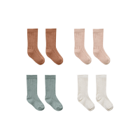 <b>QUINCY MAE</b><br>20ss Baby Socks - 4 pack<br>assorted