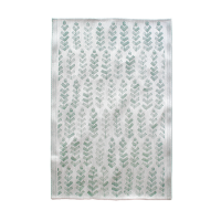 <b>LAPUAN KANKURIT</b><br>20ss RUUSU towel (linen-cotton) 35x50cm<br>4/white-aspen green