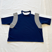 <b>nunuforme</b><br>22ss トリコロールT<br>Navy<img class='new_mark_img2' src='https://img.shop-pro.jp/img/new/icons1.gif' style='border:none;display:inline;margin:0px;padding:0px;width:auto;' />