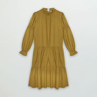 <b>the new society</b><br>22aw Brigitte Dress<br>Olive<img class='new_mark_img2' src='https://img.shop-pro.jp/img/new/icons1.gif' style='border:none;display:inline;margin:0px;padding:0px;width:auto;' />