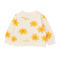 <b>tinycottons</b></br>23ss STARFRUIT BABY SWEATSHIRT<br>light cream/yellow