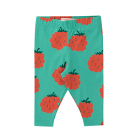 <b>tinycottons</b></br>23aw RASBERRIES BABY PANT<br>emerald