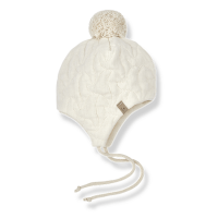 <b>1+in the family</b></br>23aw BELINDA beanie<br>ecru <img class='new_mark_img2' src='https://img.shop-pro.jp/img/new/icons1.gif' style='border:none;display:inline;margin:0px;padding:0px;width:auto;' />