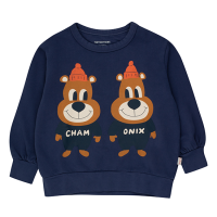 <b>tinycottons</b></br>23aw CHAMONIX TWINS SWEATSHIRT<br>light navy