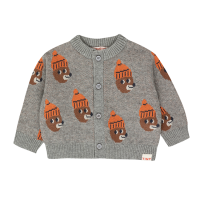 <b>tinycottons</b></br>23aw BEARS BABY CARDIGAN<br>medium grey melange<img class='new_mark_img2' src='https://img.shop-pro.jp/img/new/icons1.gif' style='border:none;display:inline;margin:0px;padding:0px;width:auto;' />